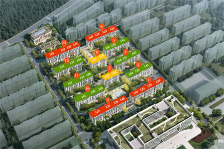 平桥区世界城二期3室2厅2卫97万127m2精装修出售